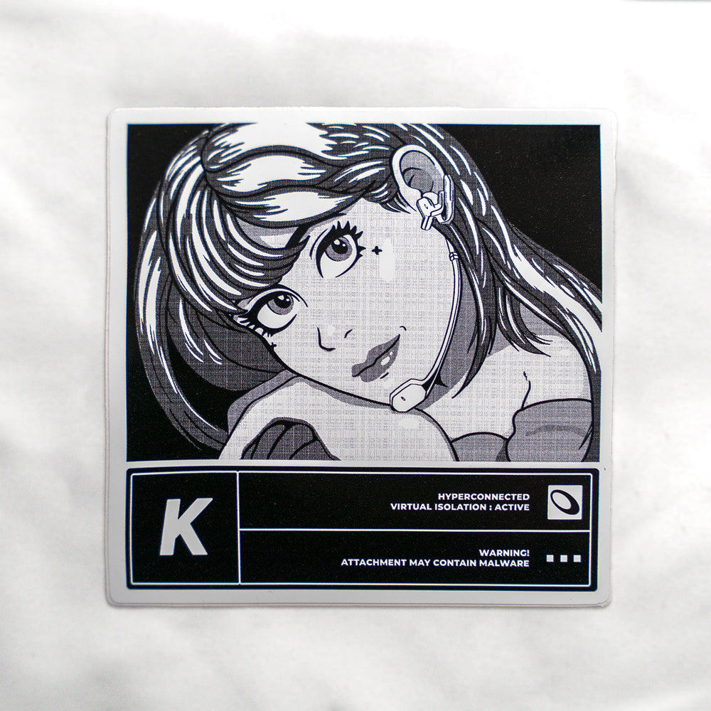 Attachment Theory Vinyl Sticker